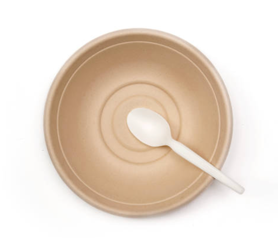 Plato hondo bambu online